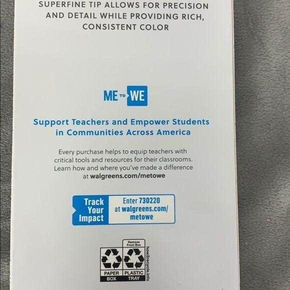 Me to We Ultra Fine Line Markers Drawing Pictures Coloring - Picture 6 of 6